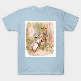 Jemimah Puddleduck and the Gentleman - Beatrix Potter T-Shirt